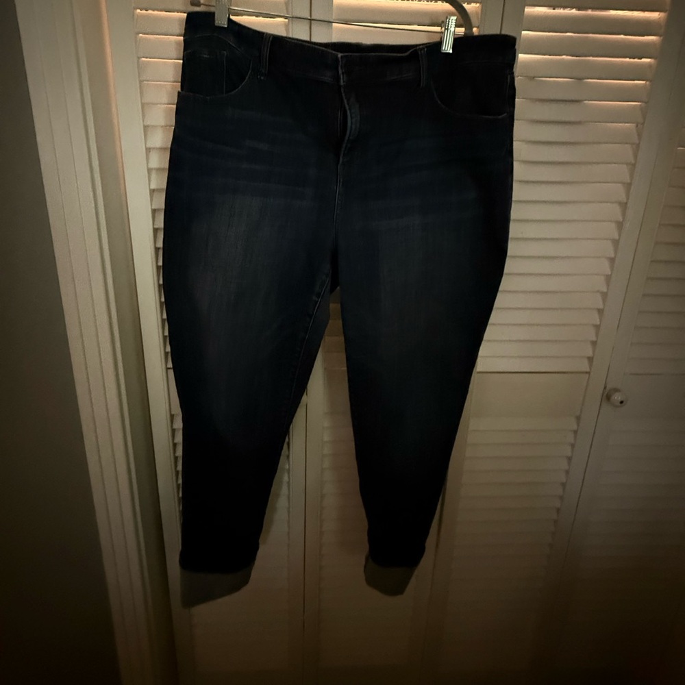 CHICOS PLUS SZ 18 - cropped jeans with ankle detail
